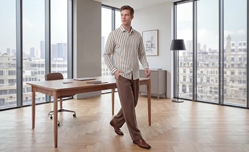 Seamless shirt garment